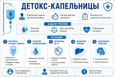Капельница от наркотиков на дому в Лениногорске